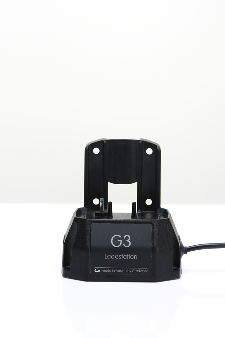 Produktfoto Standard-Ladestation für G-Lux G3-Schweinwerfer.